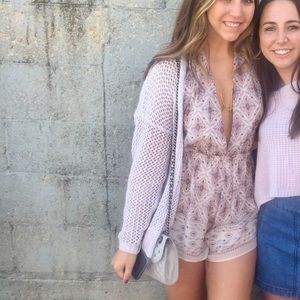 PITAYA boutique open back paisley halter romper